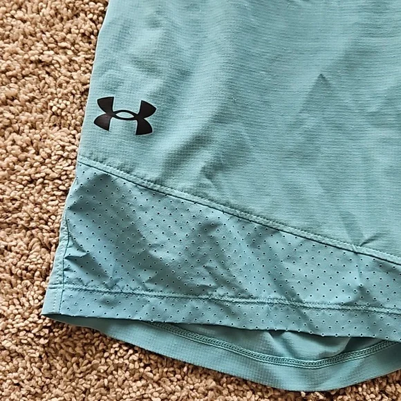 Under Armour athletic shorts, blue, size S - Picture 2 of 5
